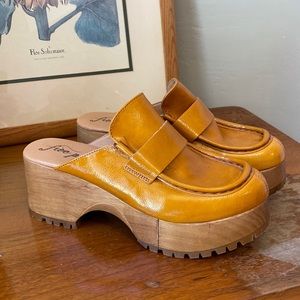 Free people mule clogs